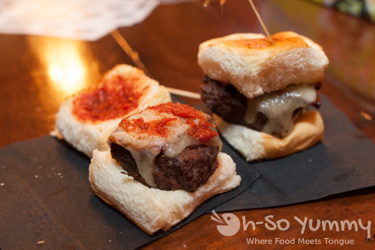 house sliders at Union Kitchen and Tap in San Diego house sliders at Union Kitchen and Tap in San Diego