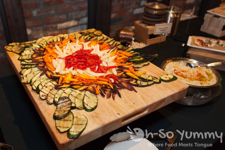 roasted vegetable platter at Union Kitchen and Tap in San Diego roasted vegetable platter at Union Kitchen and Tap in San Diego