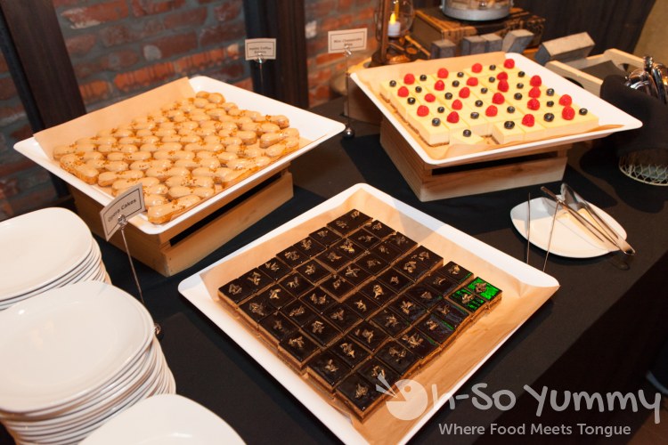 dessert trays at Union Kitchen and Tap in San Diego dessert trays at Union Kitchen and Tap in San Diego