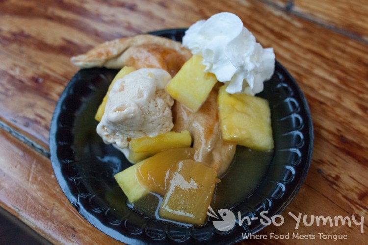Taste of Old Town 2014 - pineapple empanada at Casa de Reyes Taste of Old Town 2014 - pineapple empanada at Casa de Reyes