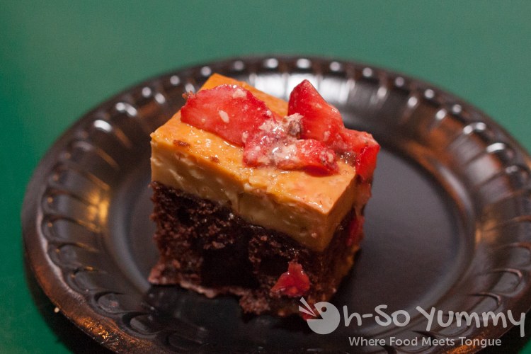 Taste of Old Town 2014 - chocoflan at Old Town Mexican Cafe Taste of Old Town 2014 - chocoflan at Old Town Mexican Cafe