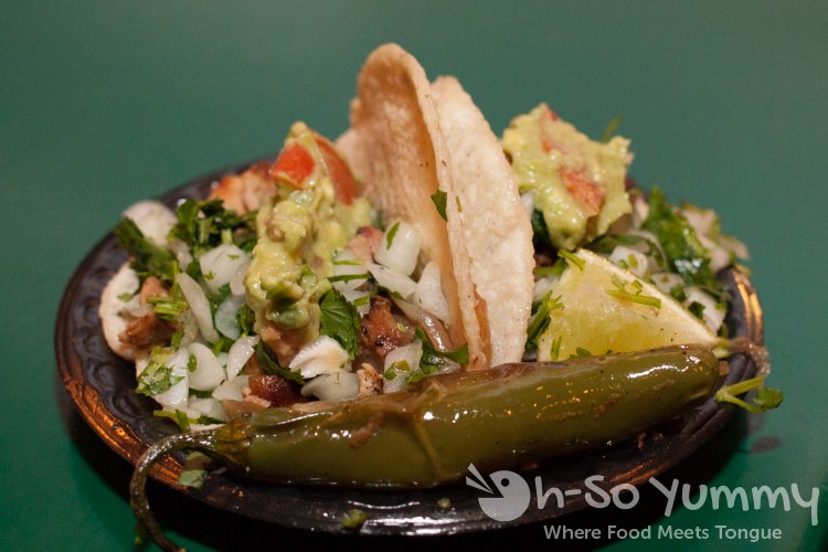 Taste of Old Town 2014 - carnitas and pollo asada street tacos at Old Town Mexican Cafe Taste of Old Town 2014 - carnitas and pollo asada street tacos at Old Town Mexican Cafe