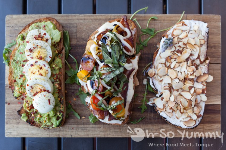 Toast Flight at West Coast Tavern in San Diego, CA Toast Flight at West Coast Tavern in San Diego, CA