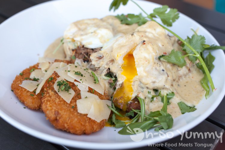 Short Rib Benny at West Coast Tavern in San Diego, CA Short Rib Benny at West Coast Tavern in San Diego, CA