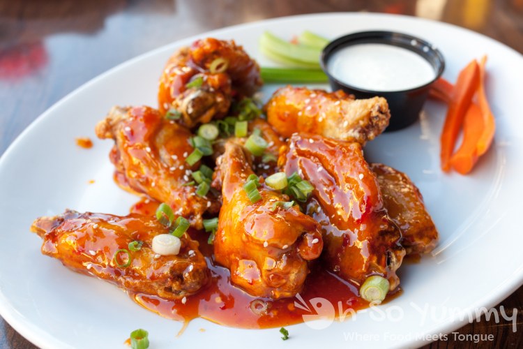 Chicken Wings at Whiskey Girl Chicken Wings at Whiskey Girl