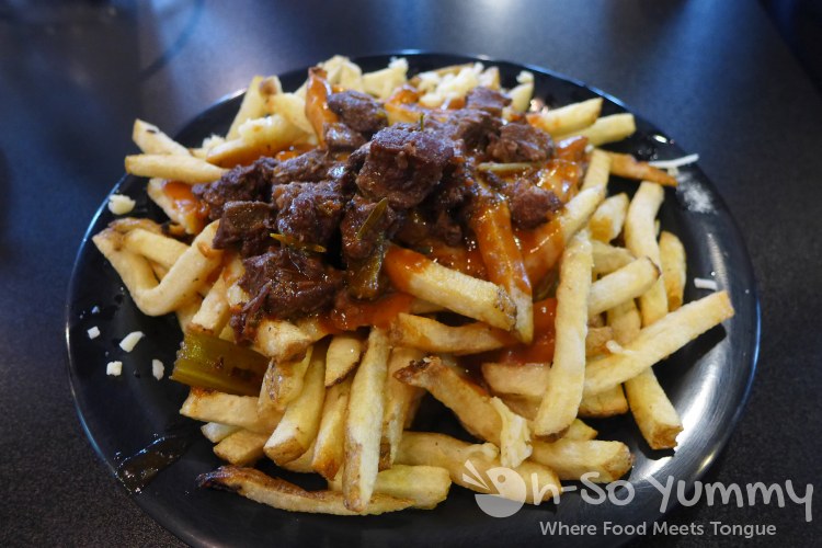 poutine at Wich Addiction in San Diego poutine at Wich Addiction in San Diego