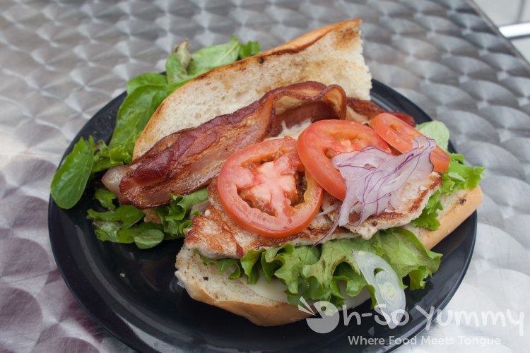 Three Little Pigs sandwich at Wich Addiction in San Diego Three Little Pigs sandwich at Wich Addiction in San Diego