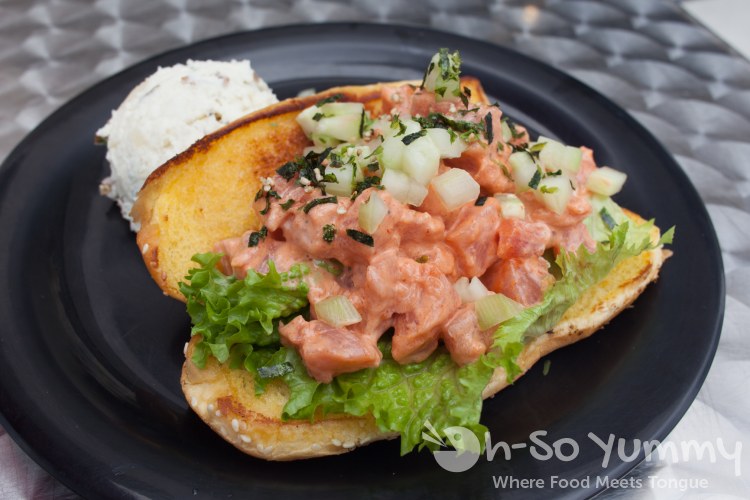 New England Style Spicy Tuna at Wich Addiction in San Diego New England Style Spicy Tuna at Wich Addiction in San Diego