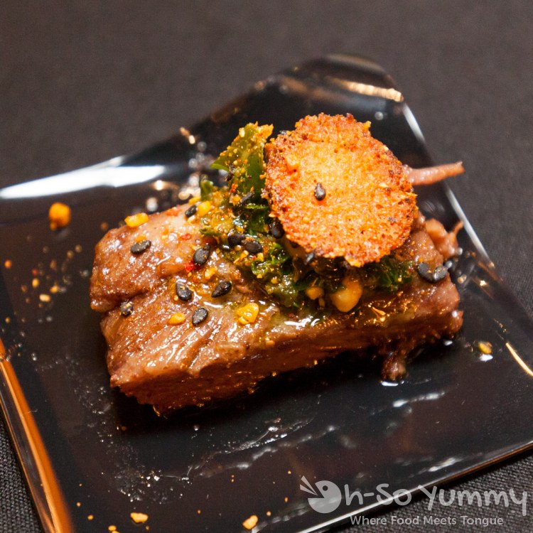 braised beef belly at the 10th annual wine festival at pechanga braised beef belly at the 10th annual wine festival at pechanga