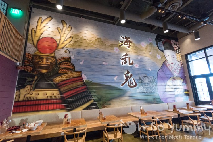 wall art of Wokou Ramen and Yakitori at The Village in Pacific Highlands Ranch wall art of Wokou Ramen and Yakitori at The Village in Pacific Highlands Ranch