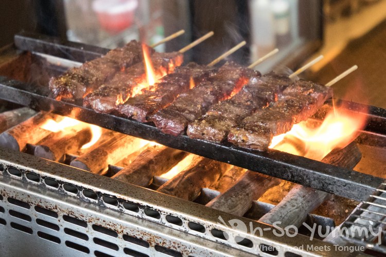 skirt steak at Wokou Ramen and Yakitori at The Village in Pacific Highlands Ranch skirt steak at Wokou Ramen and Yakitori at The Village in Pacific Highlands Ranch