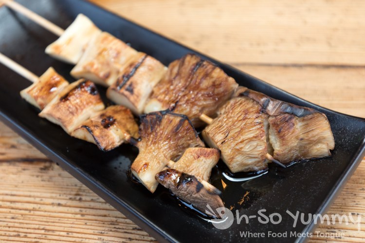 king oyster mushrooms at Wokou Ramen and Yakitori in The Village Pacific Highlands Ranch king oyster mushrooms at Wokou Ramen and Yakitori in The Village Pacific Highlands Ranch