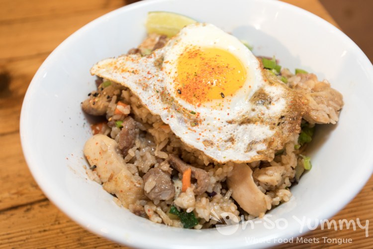 Wokou fried rice at Wokou Ramen and Yakitori in The Village Pacific Highlands Ranch Wokou fried rice at Wokou Ramen and Yakitori in The Village Pacific Highlands Ranch