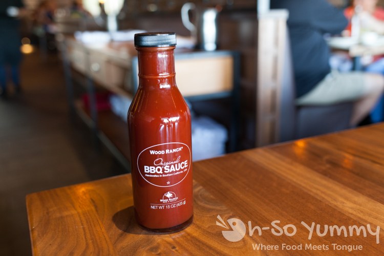 BBQ sauce at Wood Ranch BBQ and Grill BBQ sauce at Wood Ranch BBQ and Grill
