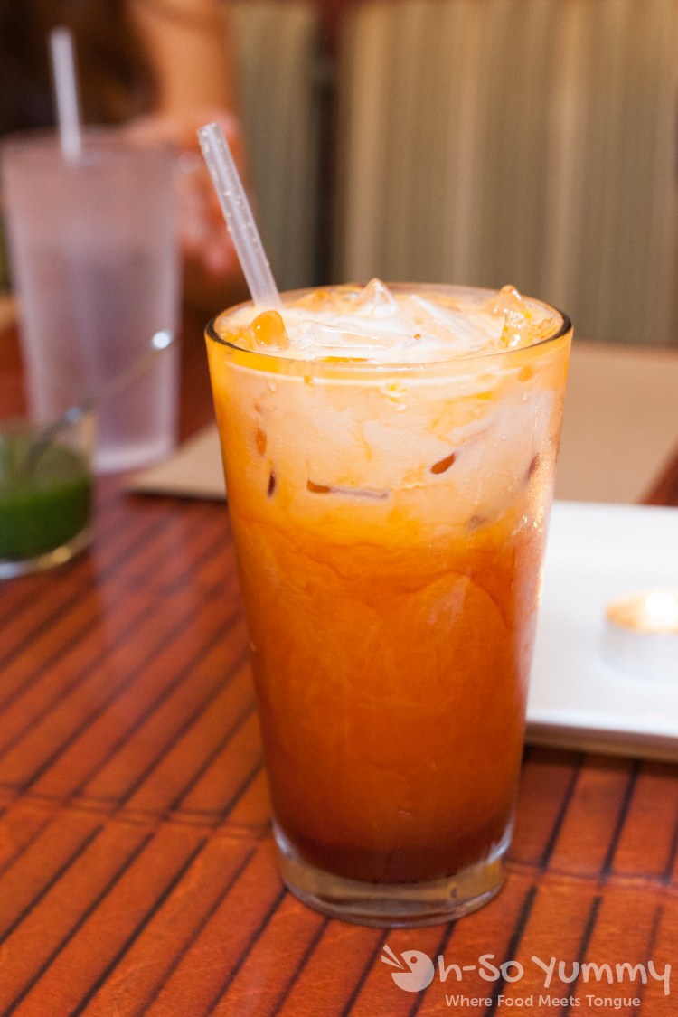 thai tea at World Curry in Pacific Beach thai tea at World Curry in Pacific Beach