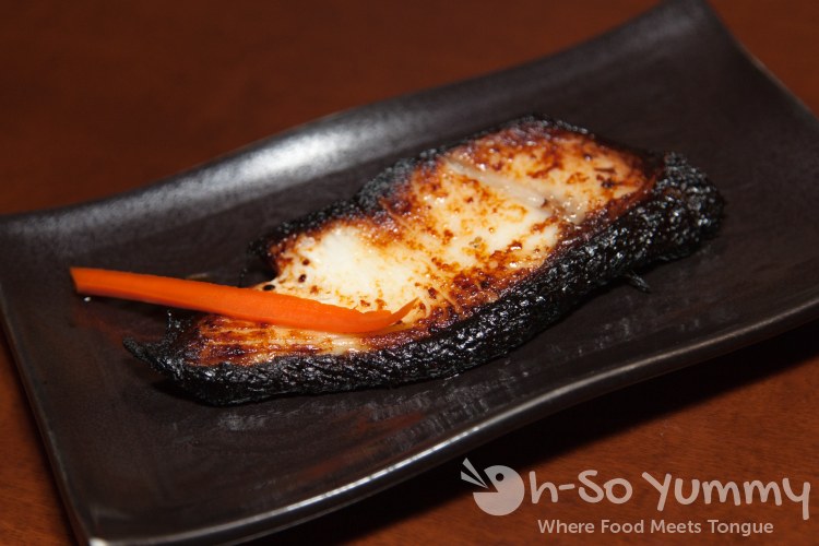 broiled black cod with kyoto miso flavor at Yu Me Ya Sake House broiled black cod with kyoto miso flavor at Yu Me Ya Sake House