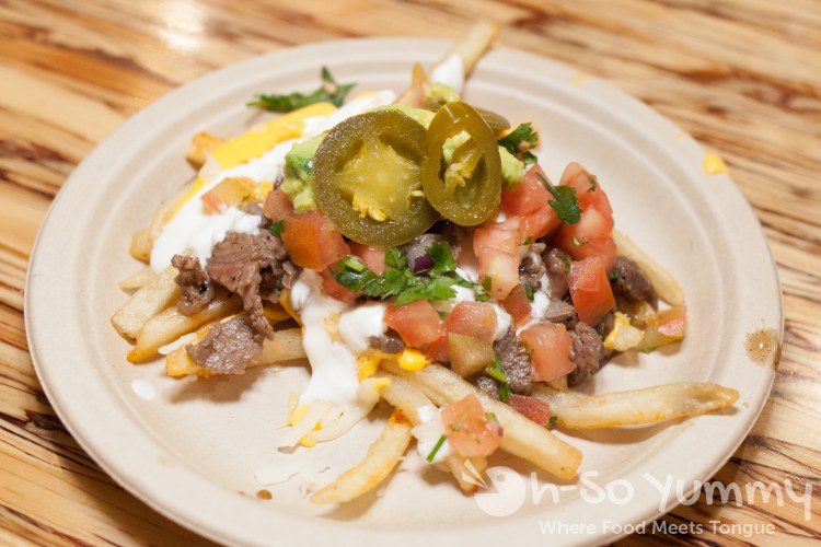 Carne-Asada Fries from Zoe's Place food truck Carne-Asada Fries from Zoe's Place food truck