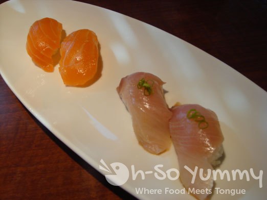 Salmon and Yellowtail Salmon and Yellowtail