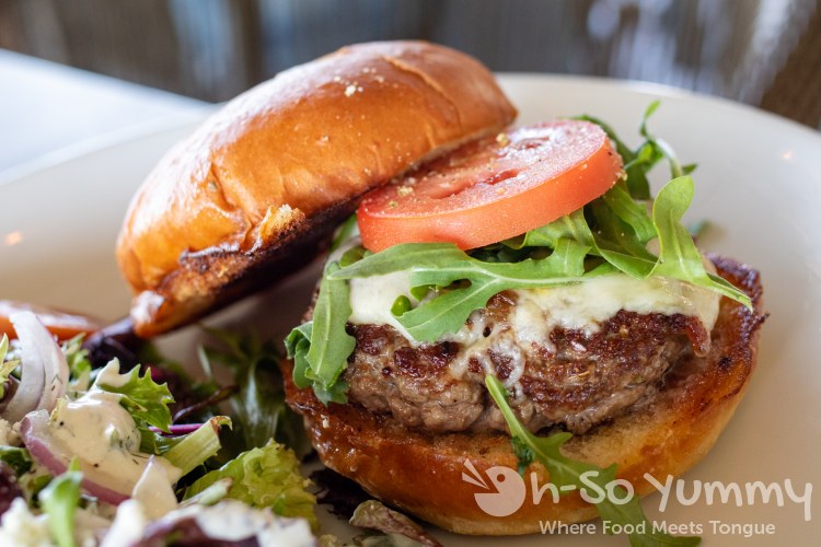 Balcony Burger at Beeside Balcony in Del Mar Balcony Burger at Beeside Balcony in Del Mar