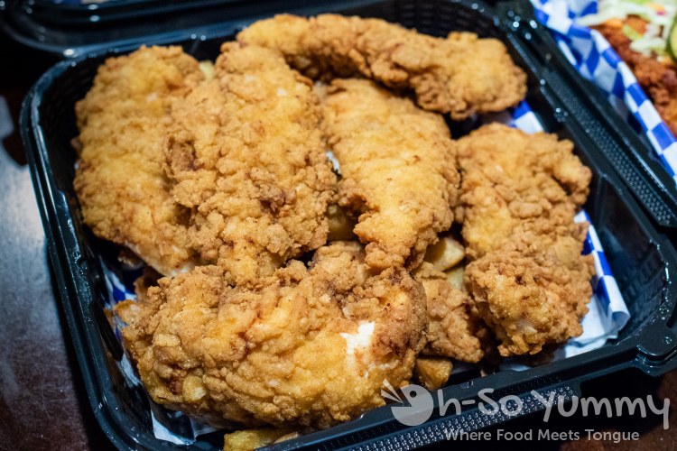 Six piece chicken tenders from Boss Bird Kitchen Six piece chicken tenders from Boss Bird Kitchen