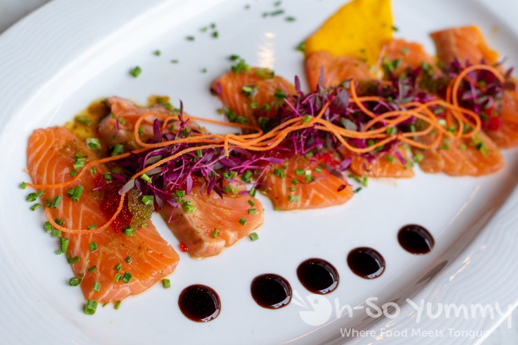 salmon at Butcher's Cut in San Diego gaslamp quarter Drinks salmon at Butcher's Cut in San Diego gaslamp quarter Drinks