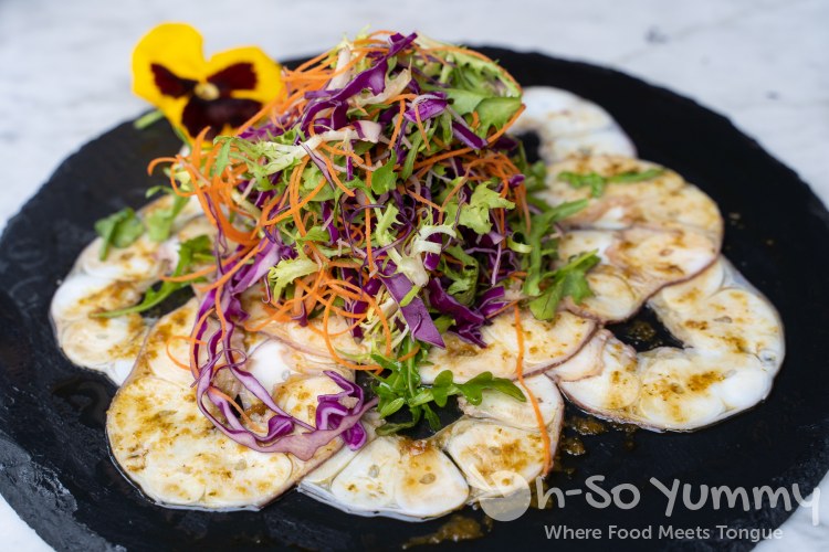 Octopus at Butcher's Cut in San Diego gaslamp quarter Octopus at Butcher's Cut in San Diego gaslamp quarter