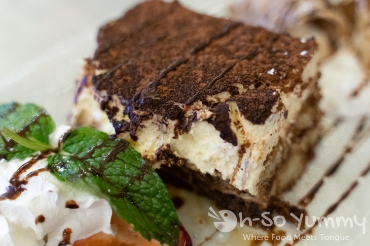 Tiramisu at Butcher's Cut in San Diego gaslamp quarter Tiramisu at Butcher's Cut in San Diego gaslamp quarter
