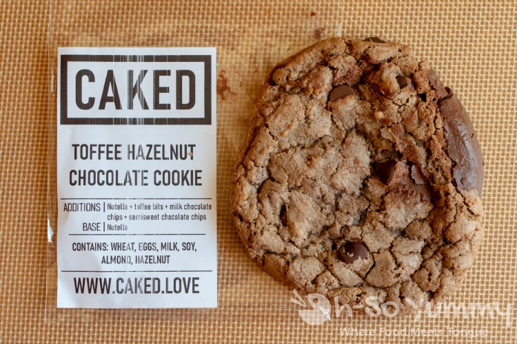 CAKED Toffee Hazelnut Chocolate Cookie CAKED Toffee Hazelnut Chocolate Cookie