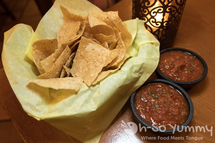 Complimentary chips and Salsa at Casa Sol y Mar Complimentary chips and Salsa at Casa Sol y Mar