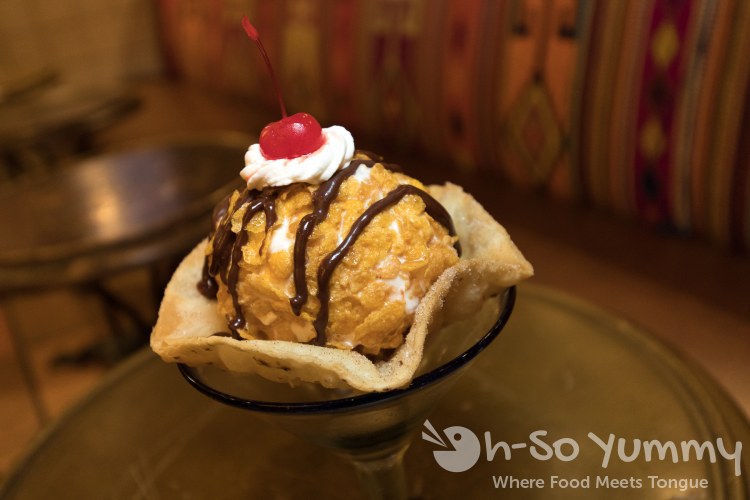 Fried Ice Cream at Casa Sol y Mar Fried Ice Cream at Casa Sol y Mar