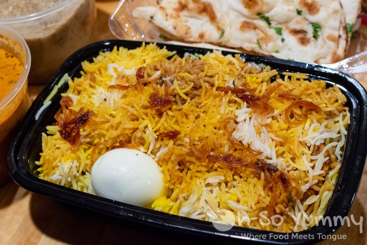 Hyderabadi Chicken Dum Biryani from Charminar Indian Restaurant in San Diego Hyderabadi Chicken Dum Biryani from Charminar Indian Restaurant in San Diego