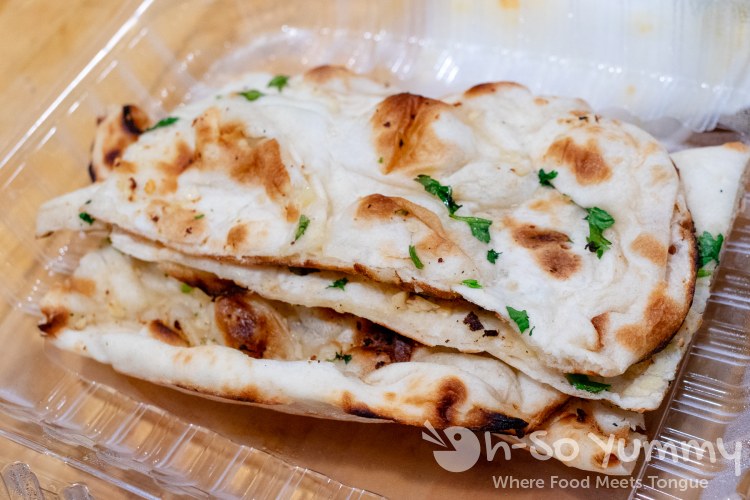 Garlic Naan from Charminar Indian Restaurant in San Diego Garlic Naan from Charminar Indian Restaurant in San Diego