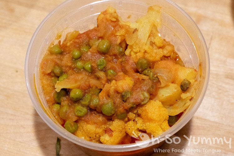 Aloo Gobi at Charminar Indian Restaurant in San Diego Aloo Gobi at Charminar Indian Restaurant in San Diego