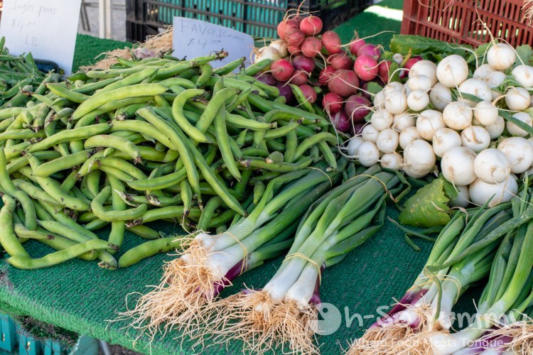 fresh vegetables at the Del Mar Farmer's Market fresh vegetables at the Del Mar Farmer's Market