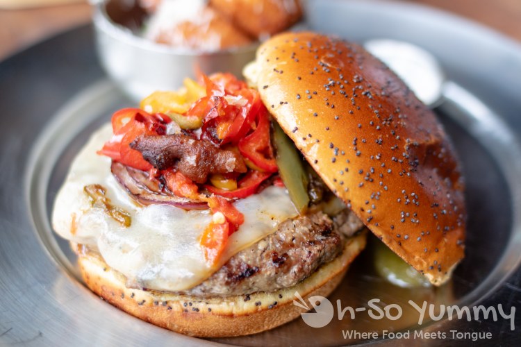 Bison Burger at Eureka! restaurant near San Diego State University (SDSU) Bison Burger at Eureka! restaurant near San Diego State University (SDSU)