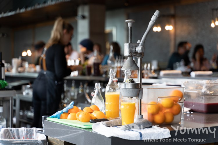 Fresh orange juice at Eureka! restaurant near San Diego State University (SDSU) Fresh orange juice at Eureka! restaurant near San Diego State University (SDSU)