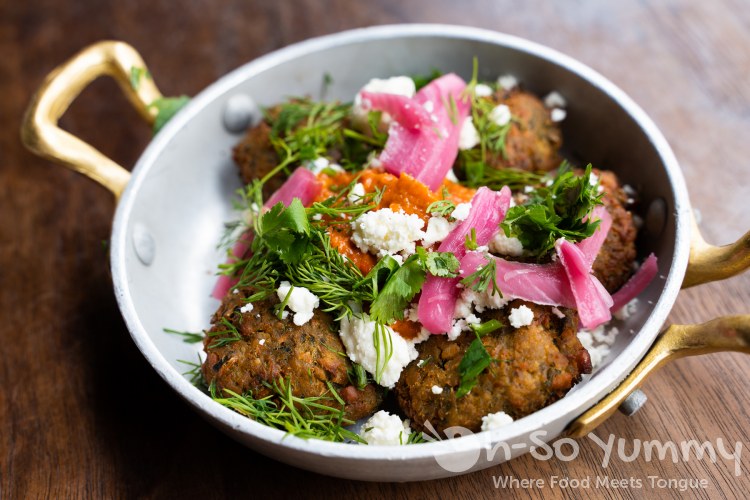 Falafel Bites at Eureka! restaurant near San Diego State University (SDSU) Falafel Bites at Eureka! restaurant near San Diego State University (SDSU)