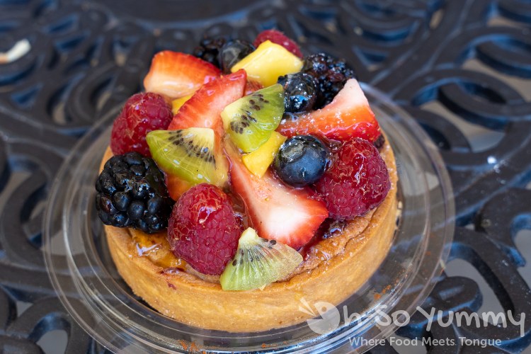 Fruit Tart from French Oven bakery in San Diego Fruit Tart from French Oven bakery in San Diego