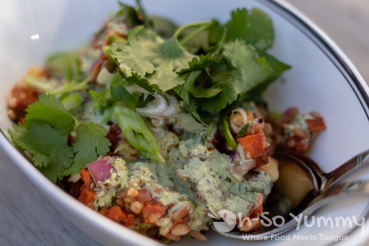 Bhel Puri at Gravity Heights in San Diego Bhel Puri at Gravity Heights in San Diego