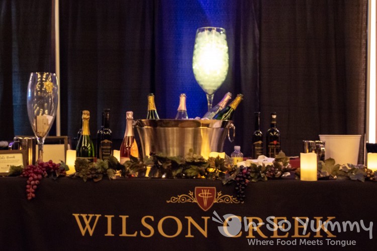 Wilson Creek wine at Chocolate Decadence in Pechanga Resort and Casino Wilson Creek wine at Chocolate Decadence in Pechanga Resort and Casino