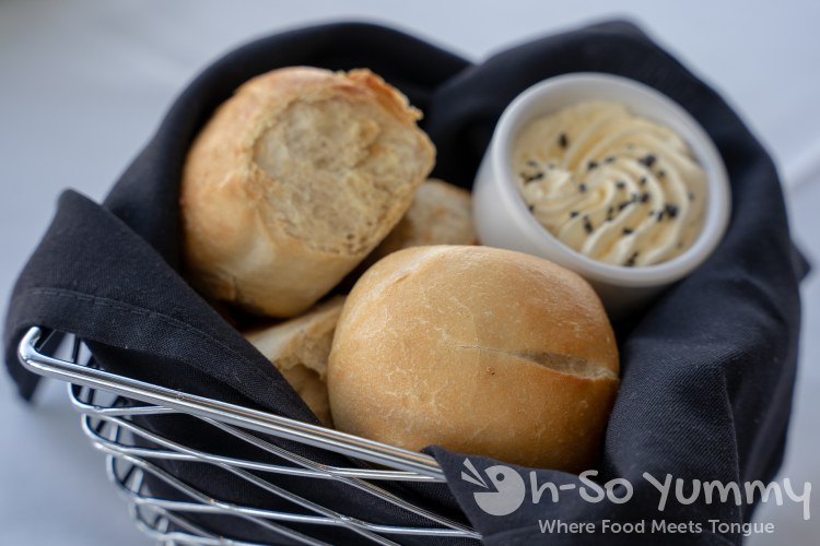 Bread and butter starter at Peohe's, a Chart House Restaurant in San Diego Bread and butter starter at Peohe's, a Chart House Restaurant in San Diego