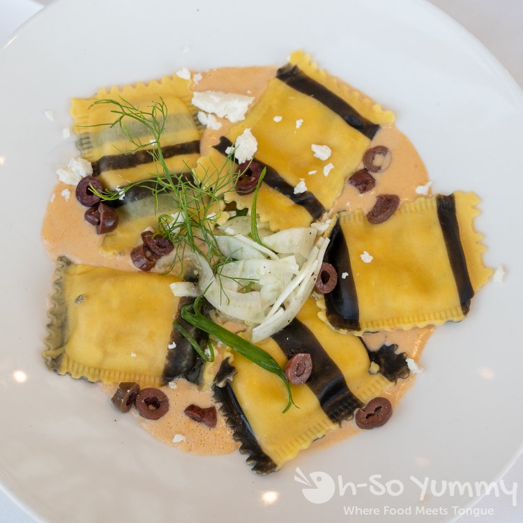 Lobster Ravioli at Peohe's, a Chart House Restaurant in San Diego Lobster Ravioli at Peohe's, a Chart House Restaurant in San Diego