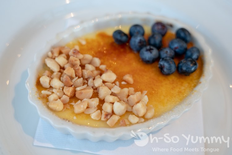 Creme Brulee at Peohe's, a Chart House Restaurant in San Diego Creme Brulee at Peohe's, a Chart House Restaurant in San Diego