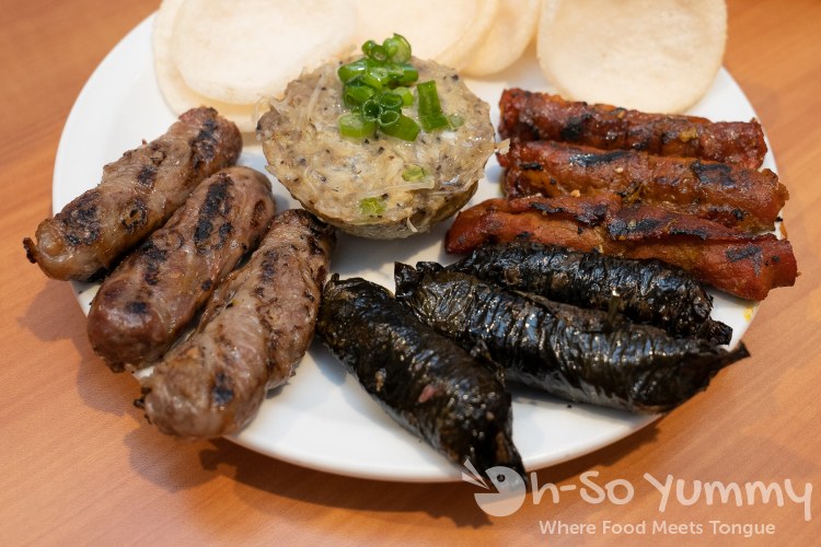 Beef rolls portion of Bo 7 Mon at Phuong Trang in San Diego Beef rolls portion of Bo 7 Mon at Phuong Trang in San Diego