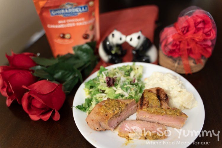 Pork Chops with Mustard Sauce for Valentines Dinner Pork Chops with Mustard Sauce for Valentines Dinner