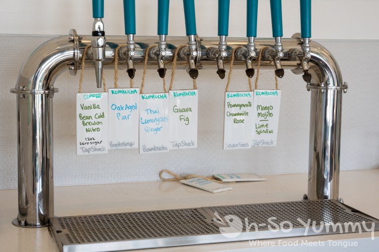 Kombucha on tap at Powerhaus Wholesome Pizza and Eats in San Diego Kombucha on tap at Powerhaus Wholesome Pizza and Eats in San Diego