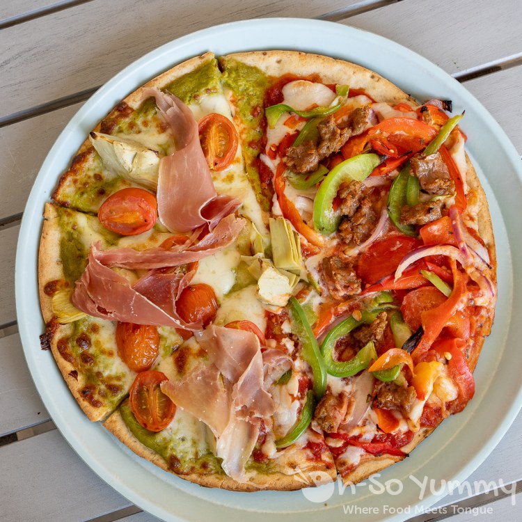 Pizza at Powerhaus Wholesome Pizza and Eats in Pacific Becah San Diego Pizza at Powerhaus Wholesome Pizza and Eats in Pacific Becah San Diego