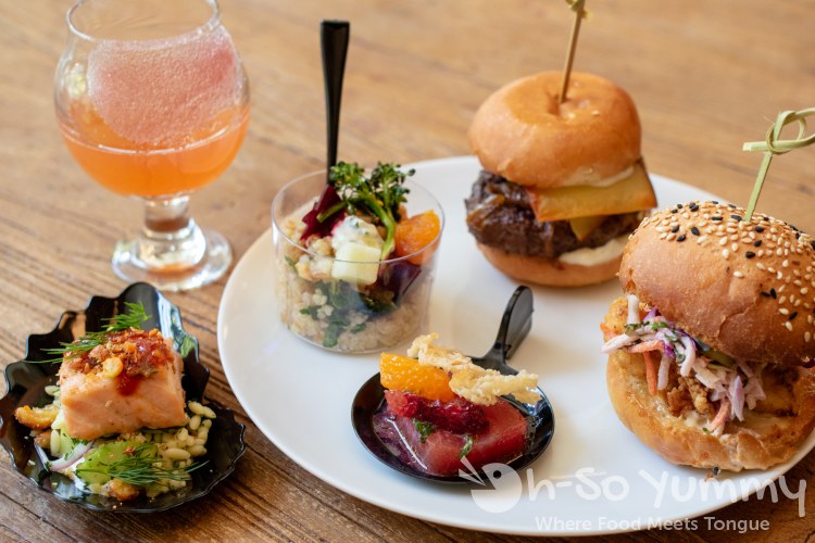 food samples at Prep Kitchen in North City San Marcos food samples at Prep Kitchen in North City San Marcos