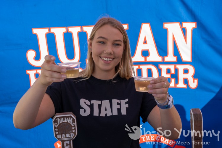 Julian Hard Cider at San Diego Reader Brunch and Booze Julian Hard Cider at San Diego Reader Brunch and Booze