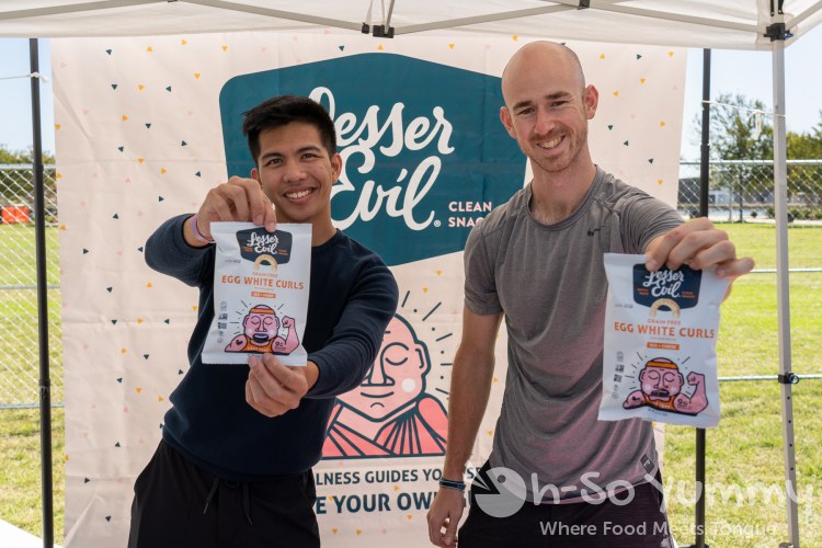 Lesser Evil snacks at San Diego Reader Brunch and Booze Lesser Evil snacks at San Diego Reader Brunch and Booze